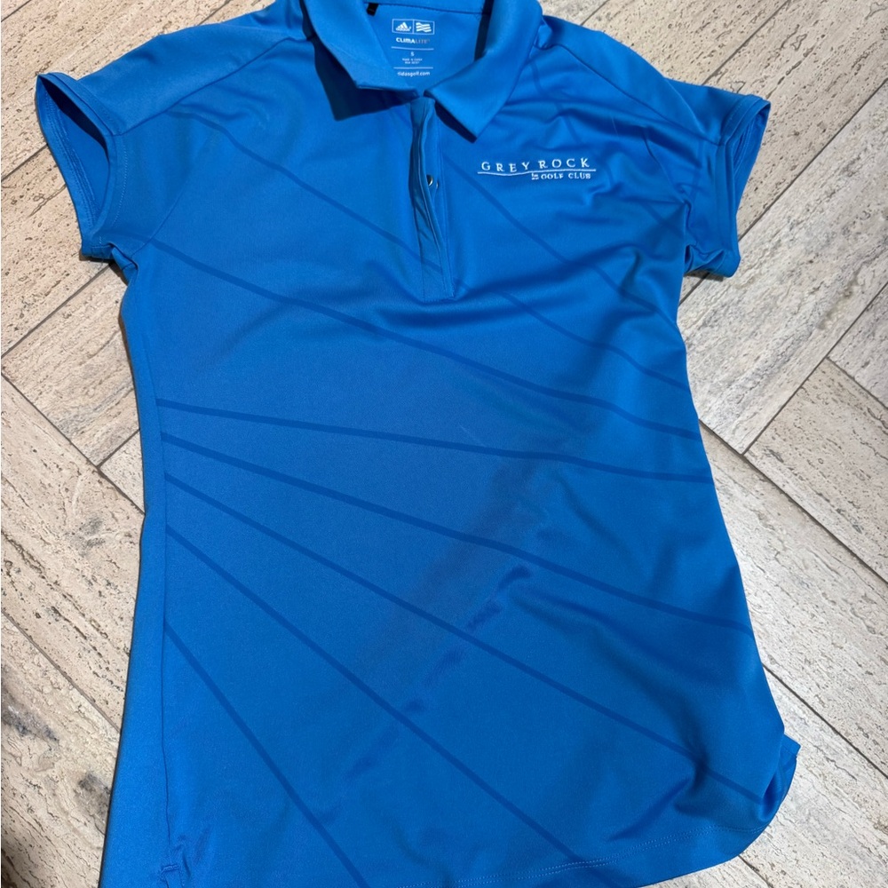 adidas Blue Women's Swim Polo
